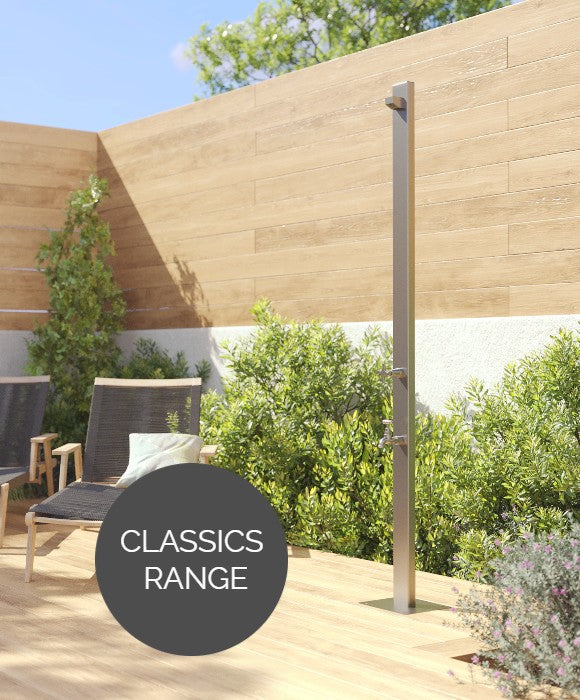 Rainware Outdoor Shower - Aussie Premium 2501 - Cold Shower + Cold Footwash Freestanding Rainware Outdoor Shower - Aussie Premium 2501 - Cold Shower + Cold Footwash Freestanding